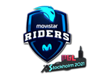Movistar Riders (Foil) | Stockholm 2021 image